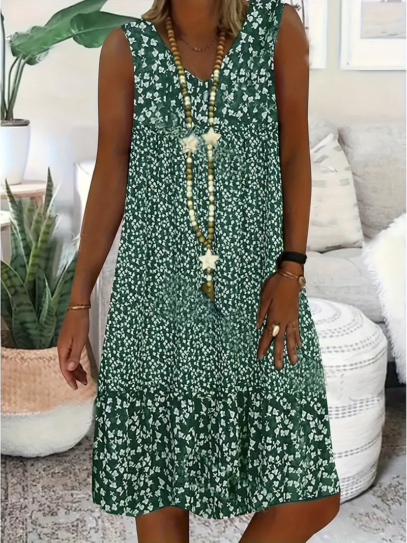 Monica™ - Chic Sleeveless Dress