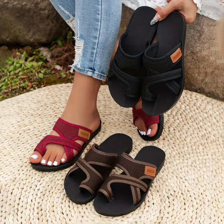 Grace™ - Orthopedic Perforated Mesh Slip-On Sandals