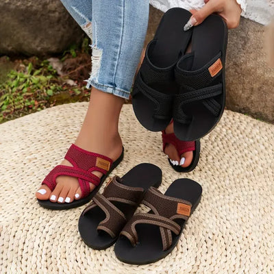 Grace™ - Orthopedic Perforated Mesh Slip-On Sandals