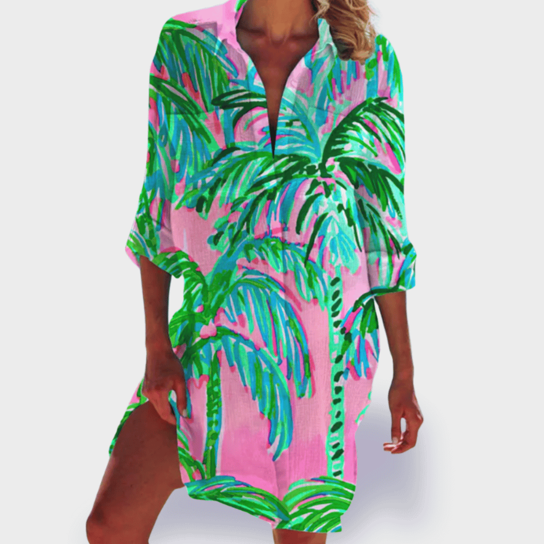 Brigitte™ - Vibrant and Breezy Summer Dress