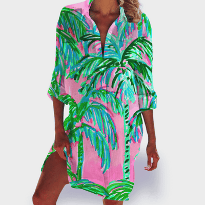 Brigitte™ - Vibrant and Breezy Summer Dress