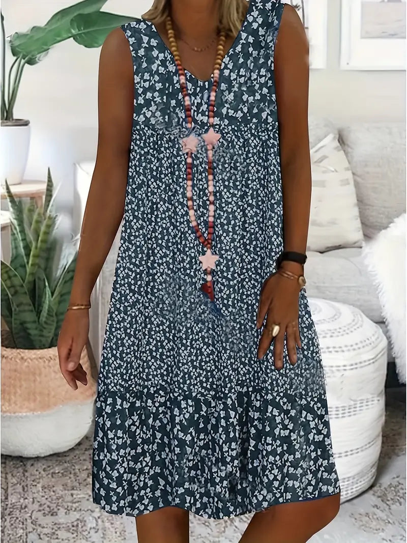 Monica™ - Chic Sleeveless Dress