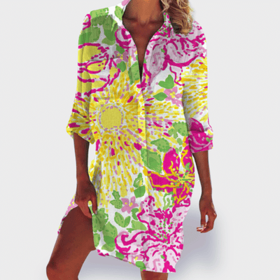 Brigitte™ - Vibrant and Breezy Summer Dress