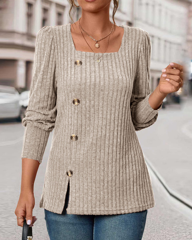 Olivia™ - Sophisticated Cozy Rib-knit Cardigan