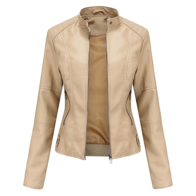 Cindy™ - Elegant Leather Jacket
