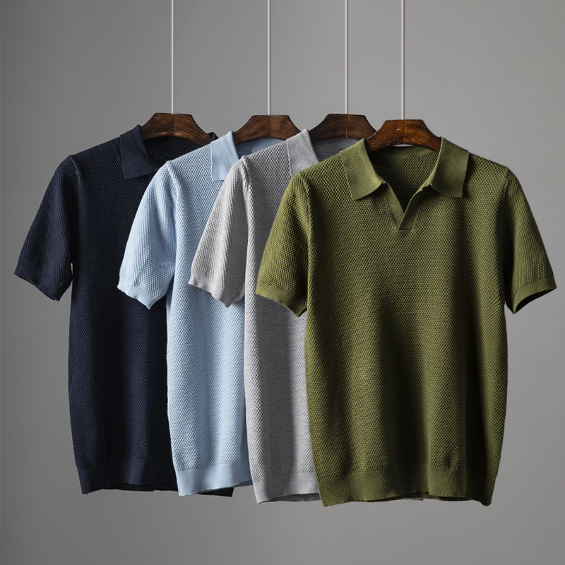 Archie™ - Elegant Short-Sleeve Polo