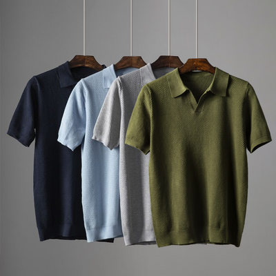 Archie™ - Elegant Short-Sleeve Polo