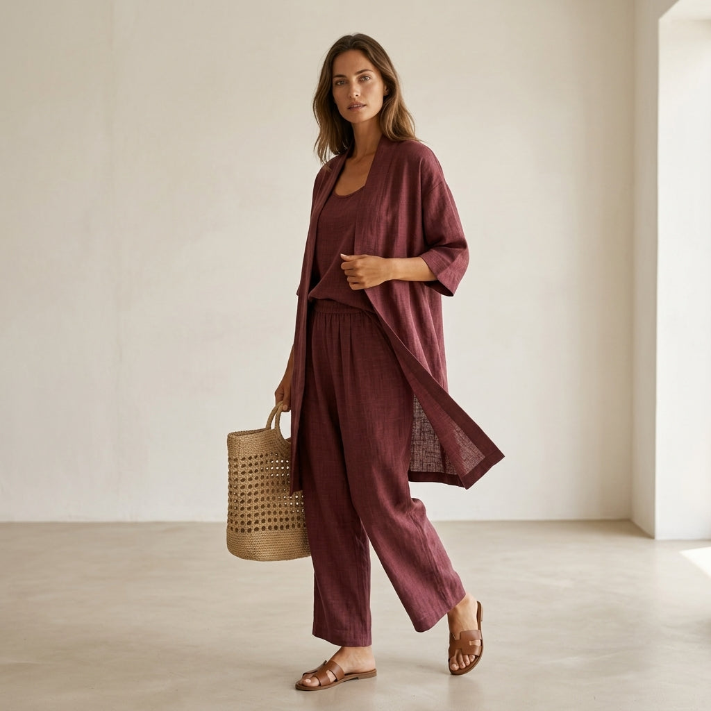 Isabela™ | Elegant and sophisticated linen set