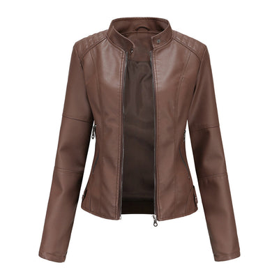 Cindy™ - Elegant Leather Jacket