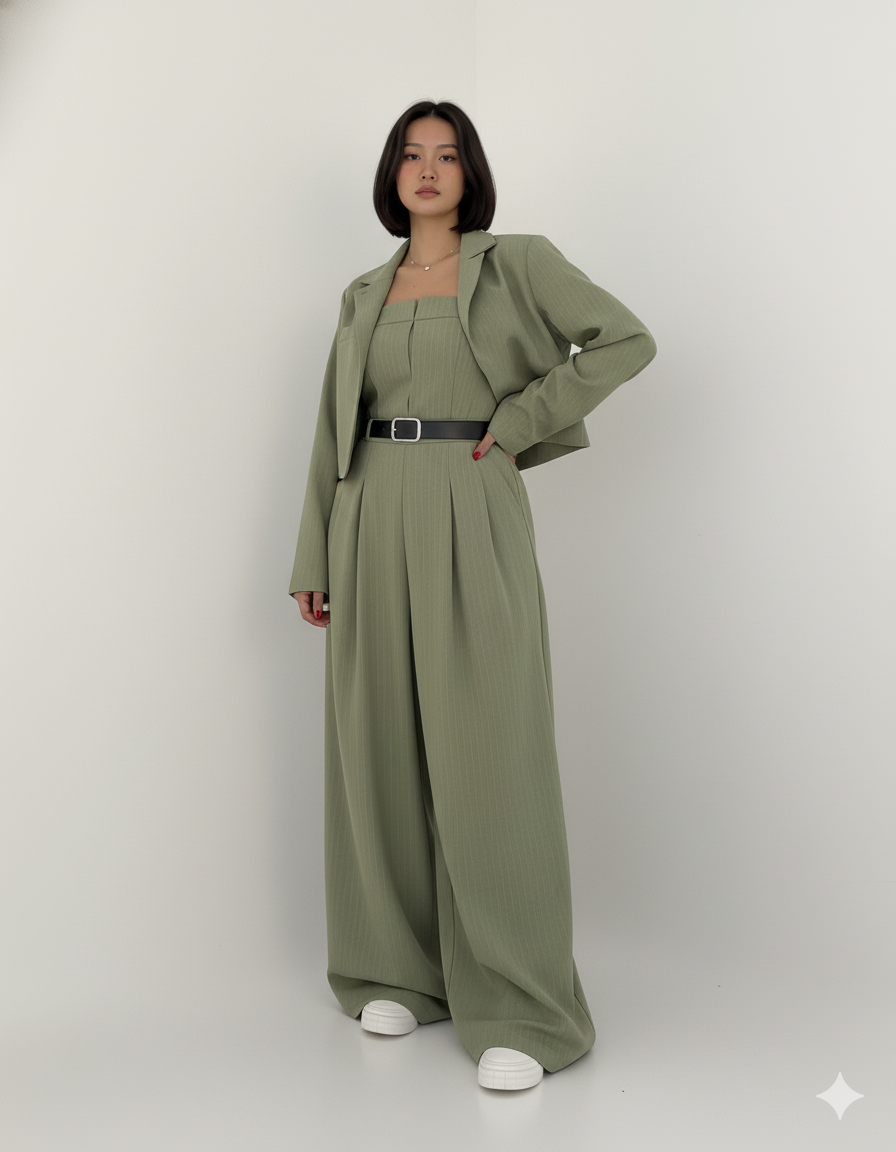 Eclat™ – Elegant Bustier & Jacket Set
