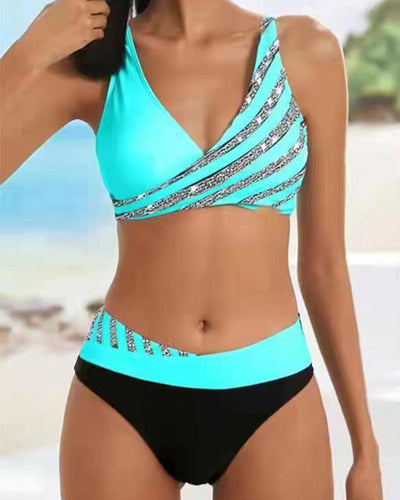 Martha™ - Chic Bikini with Print