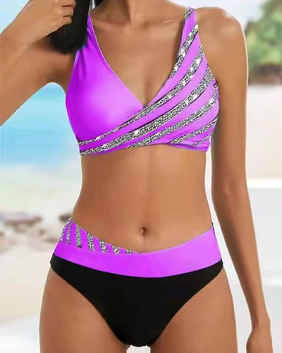 Martha™ - Chic Bikini with Print