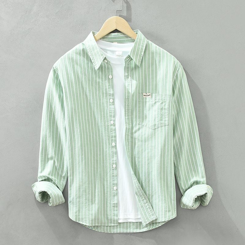 Victor™ - Chic Striped Shirt
