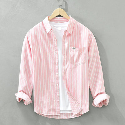 Victor™ - Chic Striped Shirt