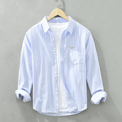 Victor™ - Chic Striped Shirt