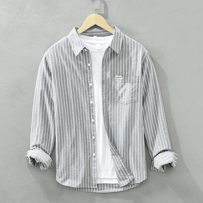 Victor™ - Chic Striped Shirt