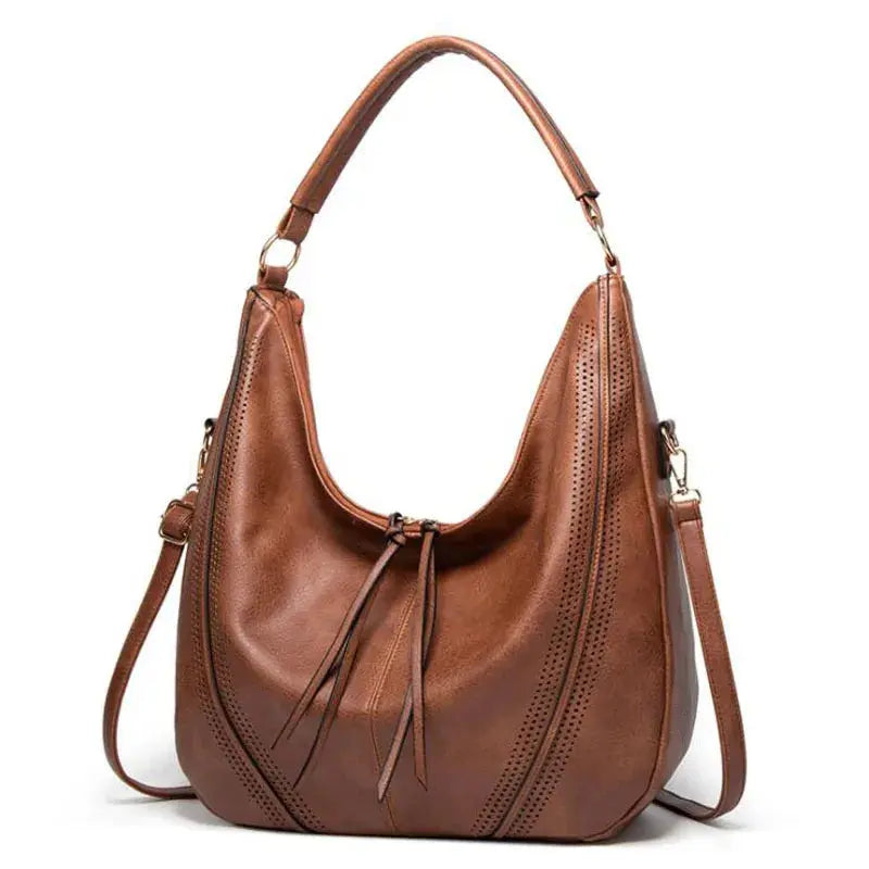 Minerva’s Classic Versatility | Vintage Leather Bag