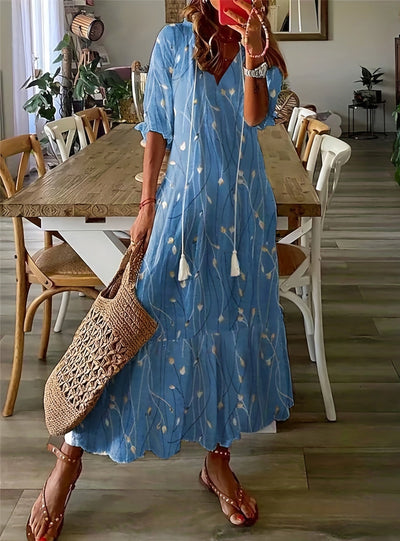 Charlotte™ - Casual Floral Maxi Dress