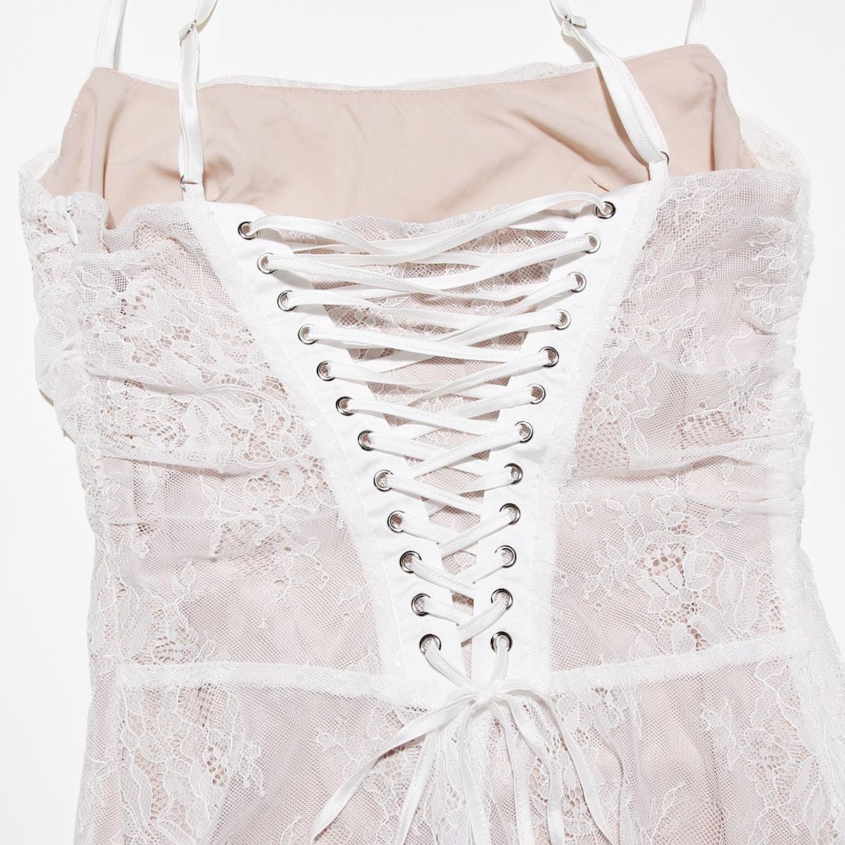 Diana™ - Elegant Lace Maxi Gown