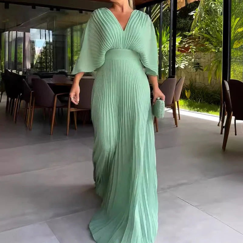 Patrice™ - Refined Pleated Dress