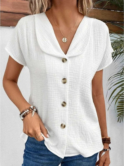 Karina™ - Button-up Tops With Collar