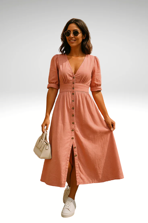 Bethany™ - Elegant Denim Dress