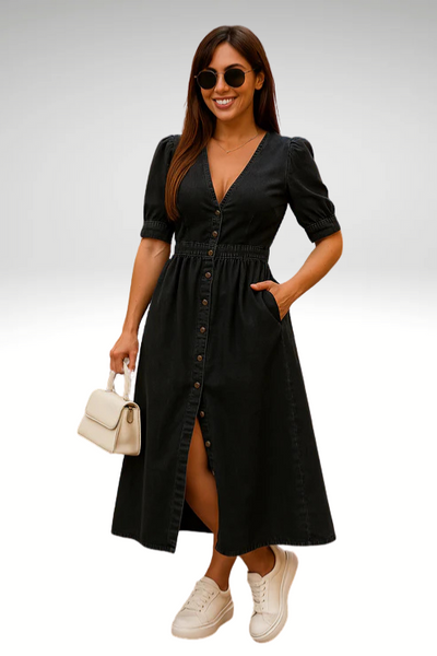 Bethany™ - Elegant Denim Dress