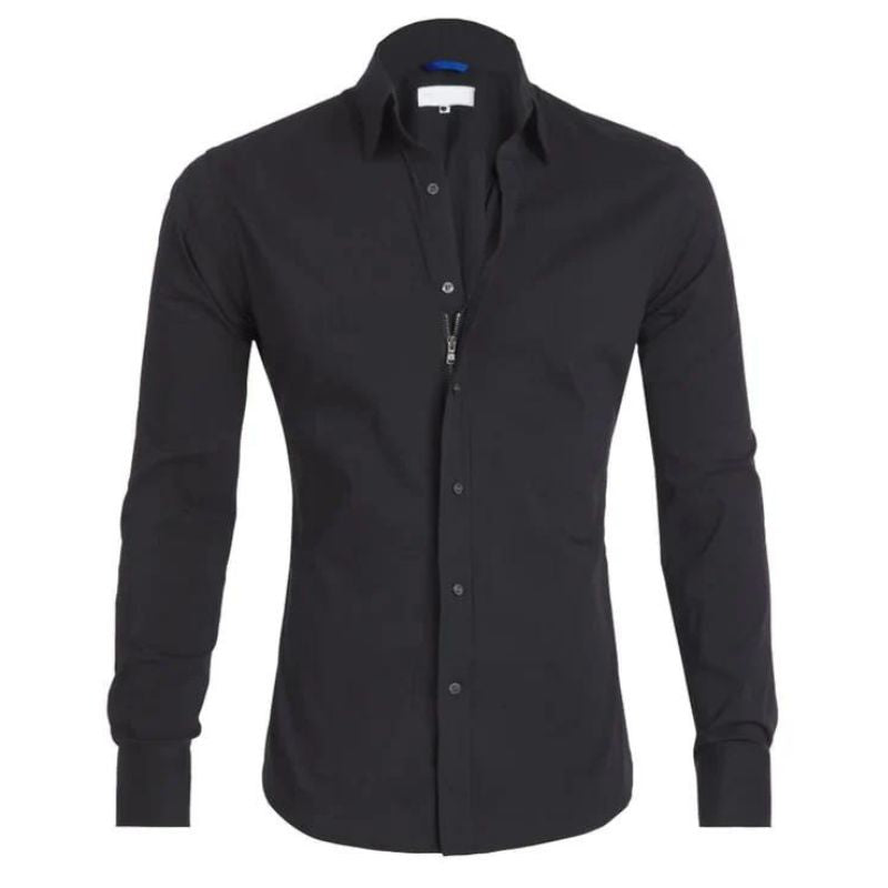 LEO™ - WRINKLE-FREE SHIRT WITH ZIP