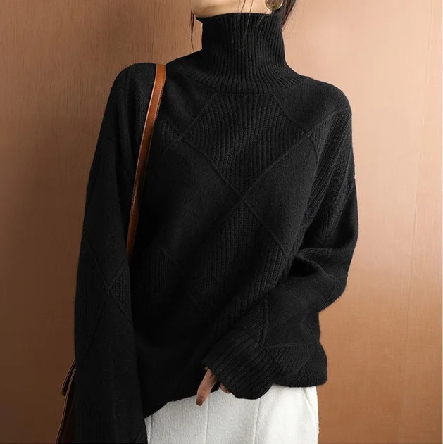 Louise™ - Cosy Sophisticated Turtleneck Jumper