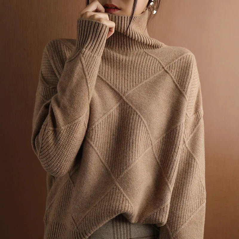 Louise™ - Cosy Sophisticated Turtleneck Jumper