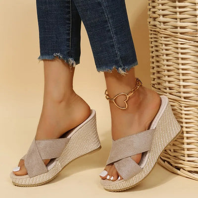 Martha™ - Chic Wedge Sandals