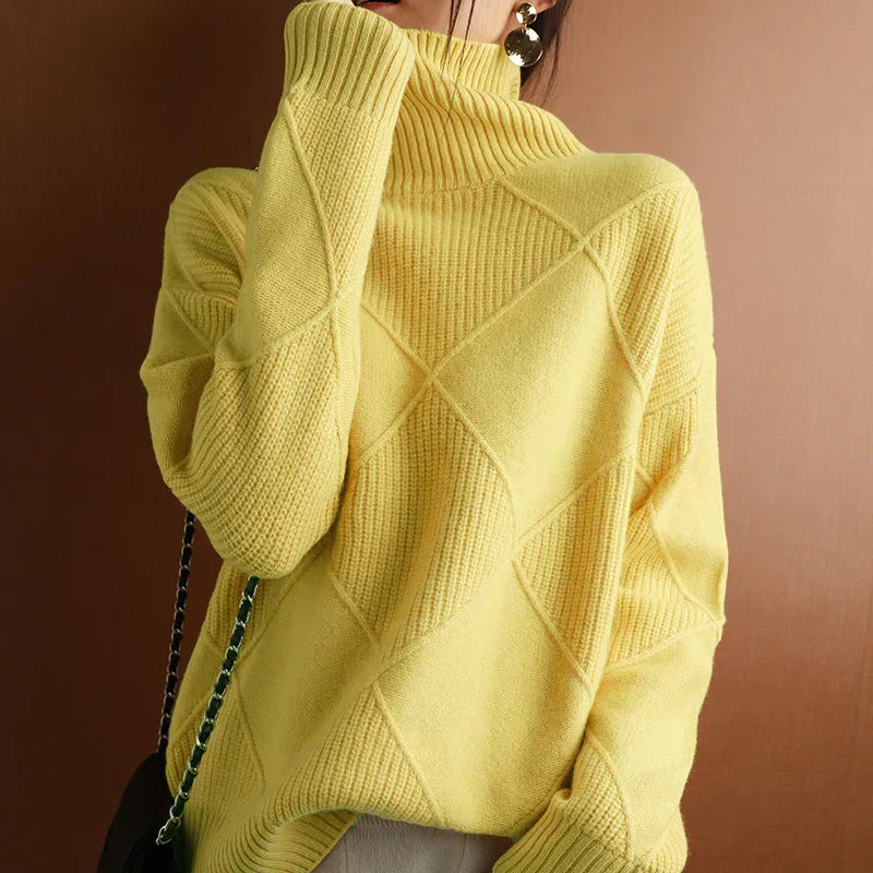 Louise™ - Cosy Sophisticated Turtleneck Jumper