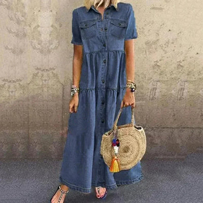 Sophie™ - Soft Denim Dress
