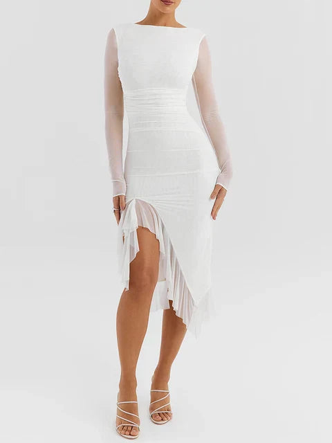 Esmée™  - Elegant Midi Dress