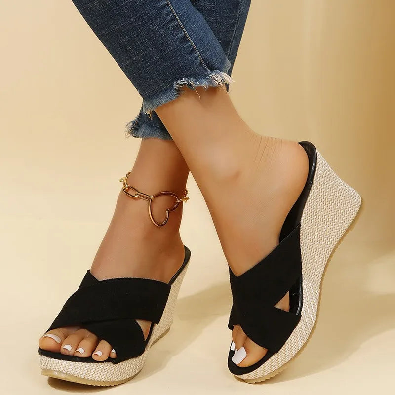 Martha™ - Chic Wedge Sandals
