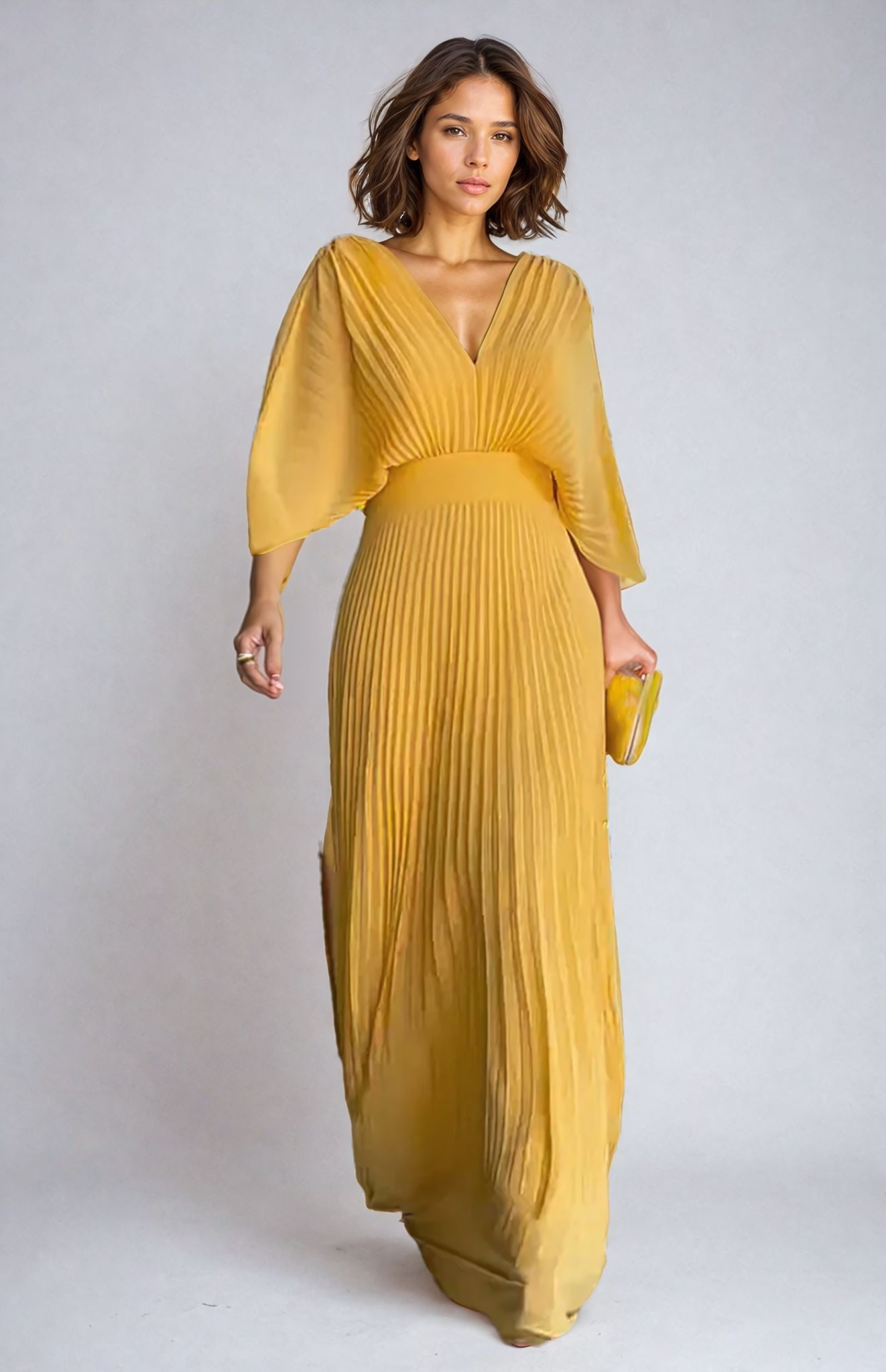 Patrice™ - Refined Pleated Dress