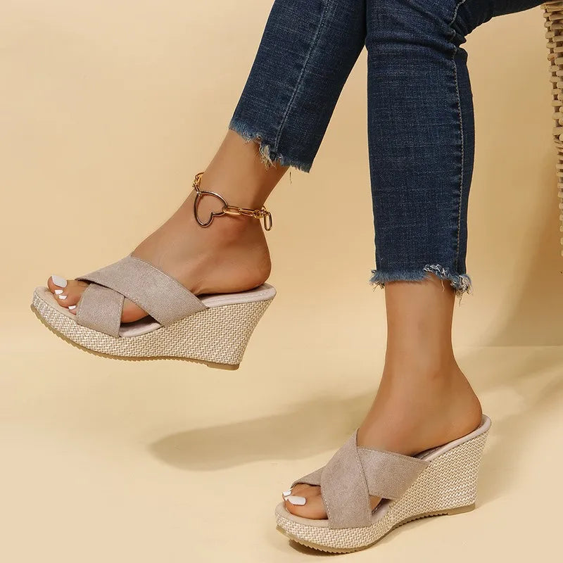 Martha™ - Chic Wedge Sandals