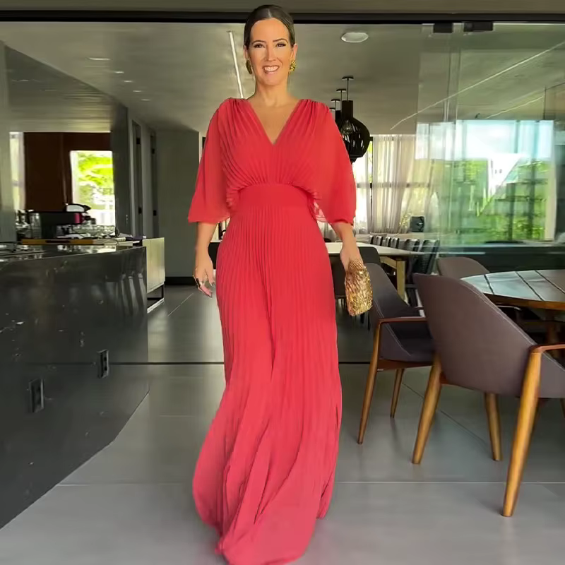 Patrice™ - Refined Pleated Dress