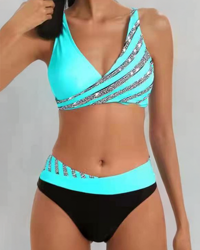 Martha™ - Chic Bikini with Print