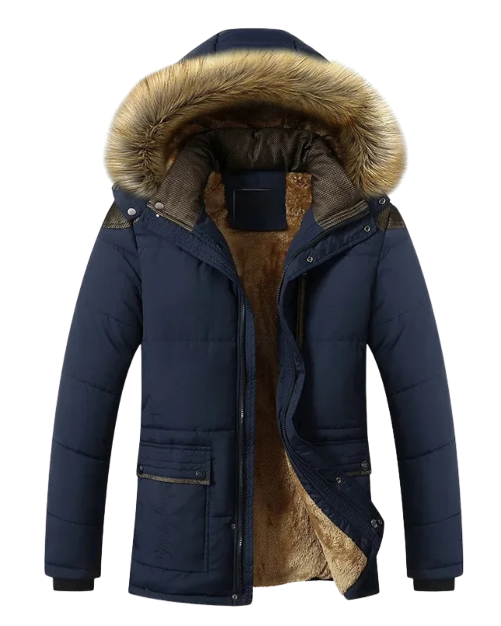 Elegant Winter Padded Fleece Jacket
