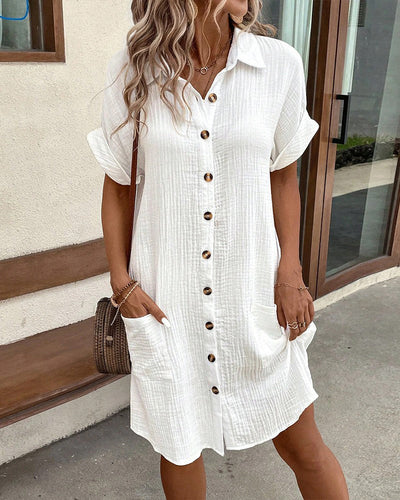 Gracie™ - Stylish Shirt Dress