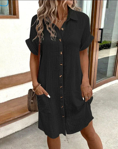 Gracie™ - Stylish Shirt Dress