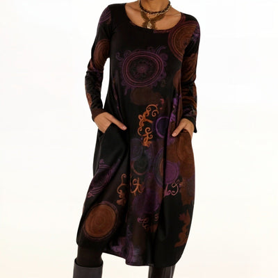 Thea™ - Elegant Long Sleeve Dress