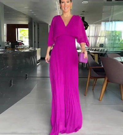 Patrice™ - Refined Pleated Dress