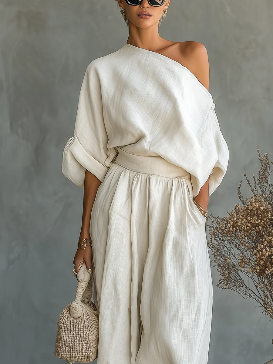 Helena · Tapered Top & Pants Set
