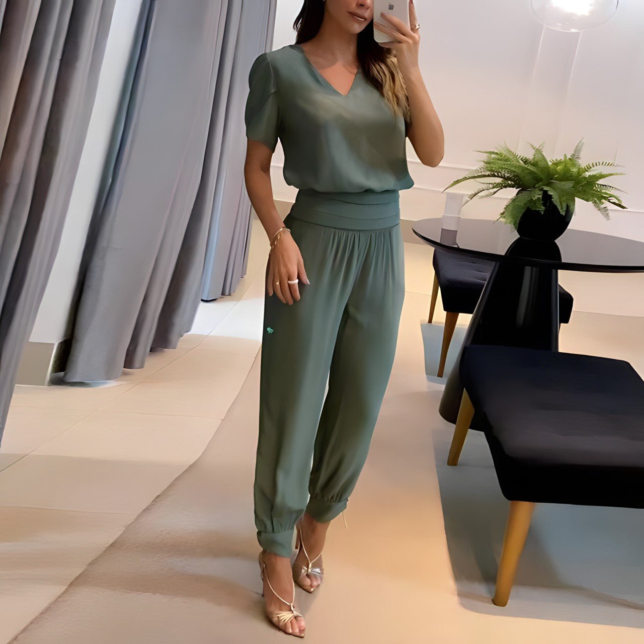 Grace™ - Blouse and Trousers Set