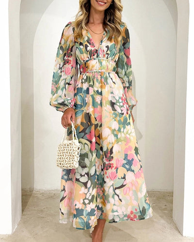 Georgina™ - Flowing Bohemian Maxi Dress