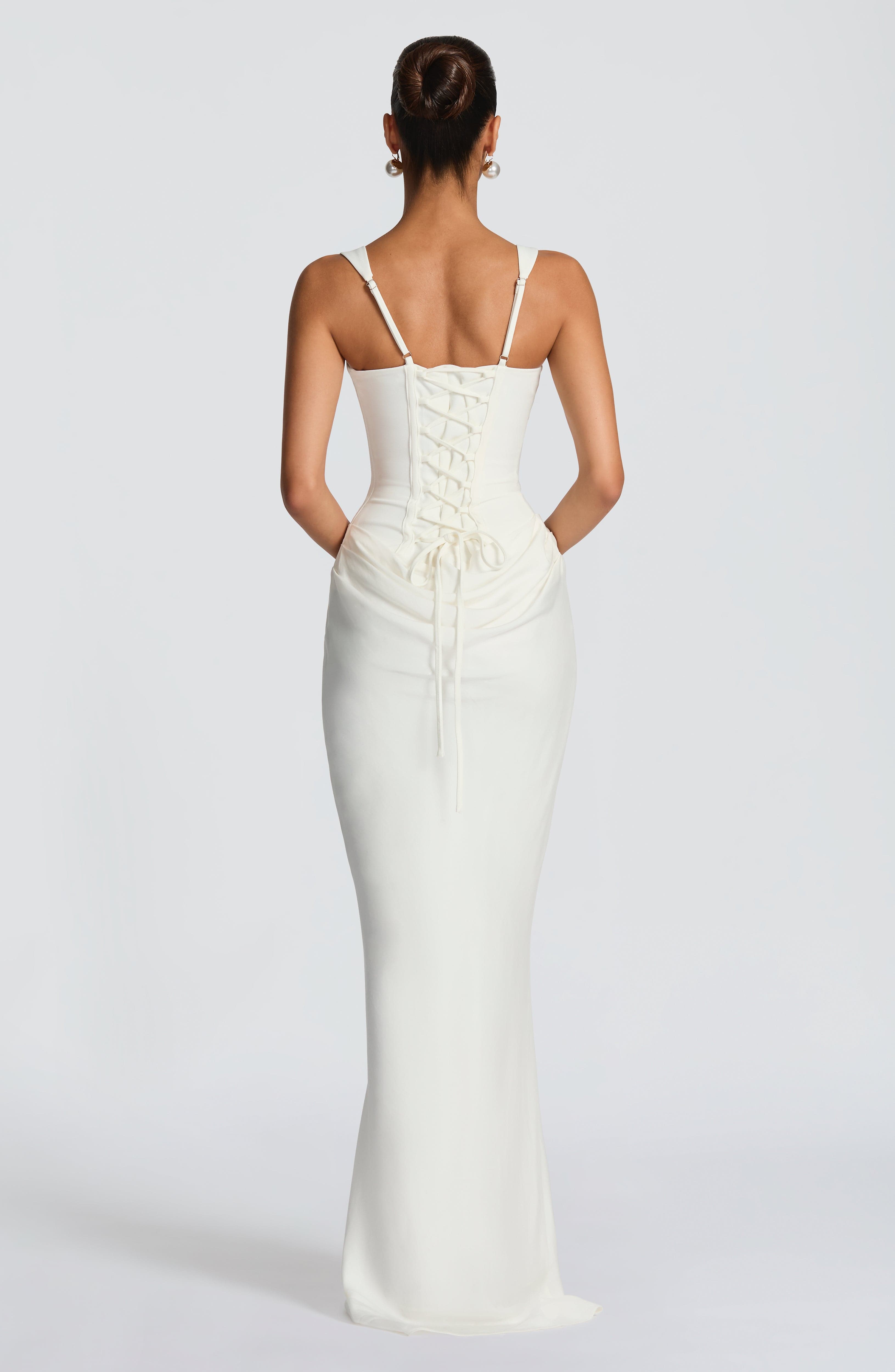 Leonor | Square-Neck Maxi Dress