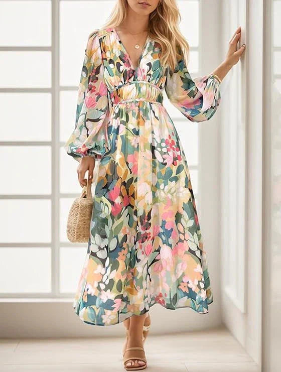 Megan™ - Floral Spring Dress