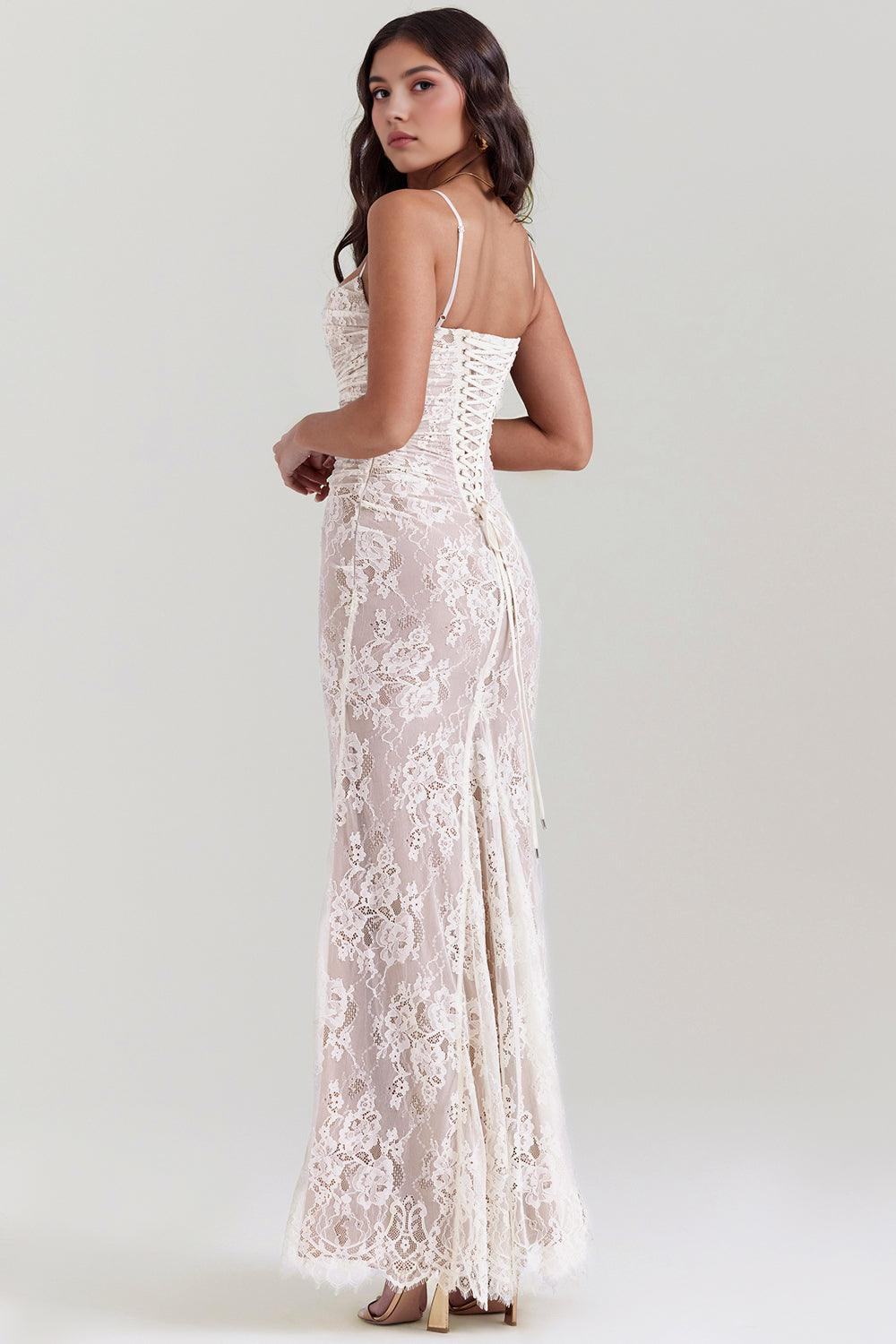 Diana™ - Elegant Lace Maxi Gown